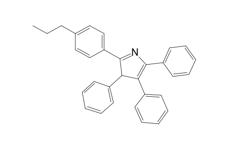 3H-pyrrole, 3,4,5-triphenyl-2-(4-propylphenyl)-