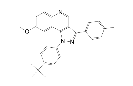 1-(4-tert-butylphenyl)-8-methoxy-3-(4-methylphenyl)-1H-pyrazolo[4,3-c]quinoline