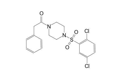 piperazine, 1-[(2,5-dichlorophenyl)sulfonyl]-4-(phenylacetyl)-
