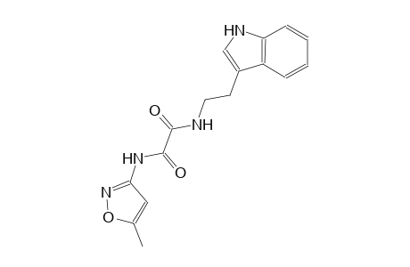 ethanediamide, N~1~-[2-(1H-indol-3-yl)ethyl]-N~2~-(5-methyl-3-isoxazolyl)-