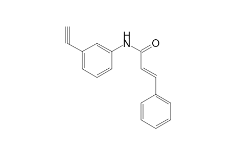 (2E)-N-(3-Ethynylphenyl)-3-phenyl-2-propenamide