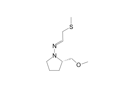 (S)-(-)-2-Methoxymethyl-1-(2-methylthio-1-ethylidenamino)pyrrolidine