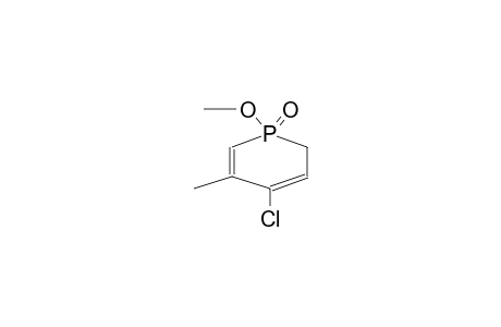 5-METHYL-4-CHLORO-1,2-DIHYDRO-1-METHOXYPHOSPHININE 1-OXIDE