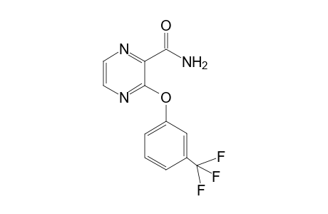 Pyrazine-2-carboxamide, 3-(3-trifluoromethylphenoxy)-