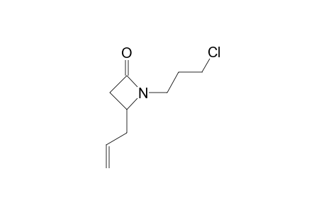 1-(3-CHLOROPROPYL)-4-(PROP-2-ENYL)-AZETIDIN-2-ONE