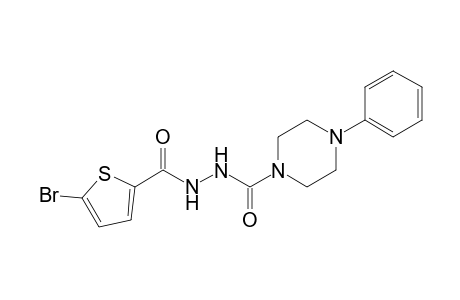 4-Phenylpiperazine-1-carboxylic acid N'-(5-Bromothiophene-2-carbonyl)hydrazide