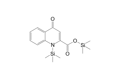 4-Hydroxyquinoline-2-carboxylic acid, 2TMS