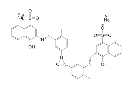 2,3-Bis[3-[(4-hydroxy-1-sulfonaphthyl-3-yl)azo]-4-methyl]oxadiaziridine, disodium salt