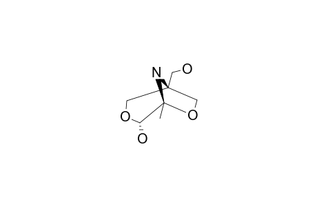 4-HYDROXY-5-METHYL-3,6-DIOXA-8-AZABICYClO-[3.2.1]-OCTANE