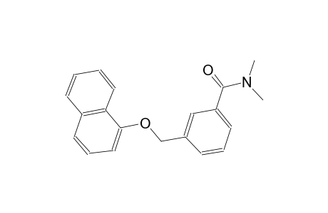 N,N-dimethyl-3-[(1-naphthyloxy)methyl]benzamide