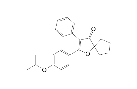 2-(4-Isopropoxyphenyl)-3-phenyl-1-oxaspiro[4.4]non-2-en-4-one