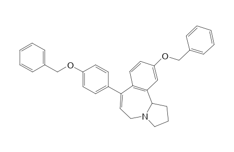 10-Benzyloxy-7-(4'-benzyloxyphenyl)-2,3,5,11b-tetrahydroxy-1H-pyrrolo[2,1-a][2]benzazepine