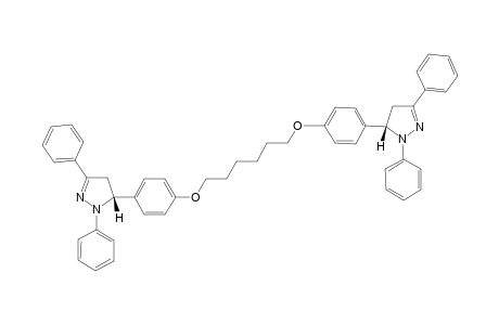 1,6-BIS-[4-(1,3-DIPHENYL-4,5-DIHYDRO-1H-PYRAZOL-5-YL)-PHENOXY]-HEXANE
