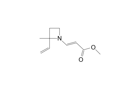 (E)-3-(2-ethenyl-2-methyl-1-azetidinyl)-2-propenoic acid methyl ester