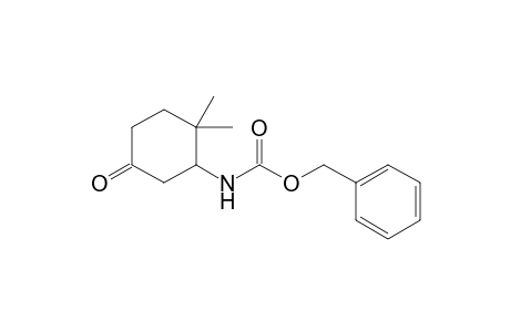 3-[(Benzyloxycarbonyl)amino]-4,4-dimethylcyclohexan-1-one