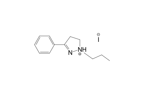 1,1-Ethyl-methyl-3-phenyl-2-pyrazolinium iodide