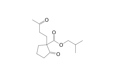Isobutyl 2-oxo-1-(3-oxobutyl)cyclopentanecarboxylate