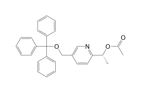 (R)-2-(1-Acetoxyethyl)-5-[(trityloxy)methyl]pyridine