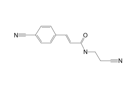 N-(2-Cyanoethyl)-4-cyano-cinnamamide