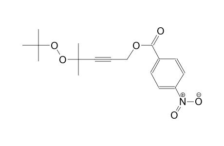 2-pentyn-1-ol, 4-[(1,1-dimethylethyl)dioxy]-4-methyl-, 4-nitrobenzoate