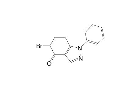 5-Bromo-1-phenyl-1,5,6,7-tetrahydro-4H-indazol-4-one