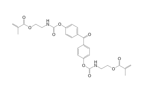 2-Propenoic acid, 2-methyl-, carbonylbis(4,1-phenyleneoxycarbonylimino-2,1-ethanediyl) ester
