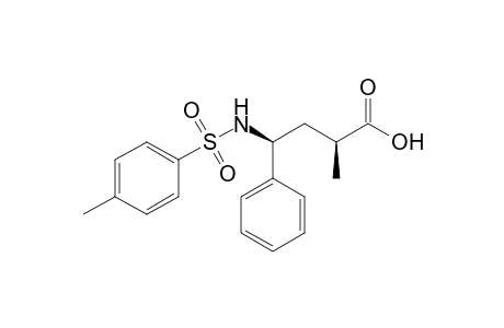 (2S,4S)-2-methyl-4-phenyl-4-(p-tolylsulfonylamino)butanoic acid
