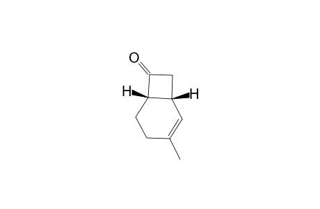 (1R,6S)-3-methylbicyclo[4.2.0]oct-2-en-7-one