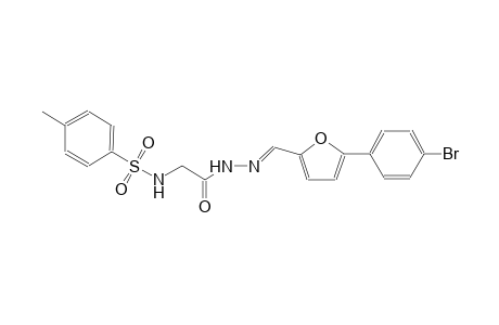 N-[2-((2E)-2-{[5-(4-bromophenyl)-2-furyl]methylene}hydrazino)-2-oxoethyl]-4-methylbenzenesulfonamide