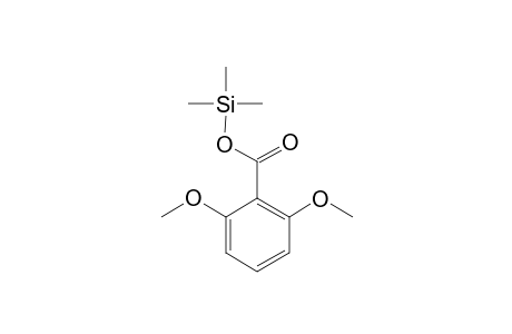 Benzoic acid <2,6-dimethoxy->, mono-TMS