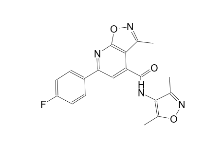 isoxazolo[5,4-b]pyridine-4-carboxamide, N-(3,5-dimethyl-4-isoxazolyl)-6-(4-fluorophenyl)-3-methyl-