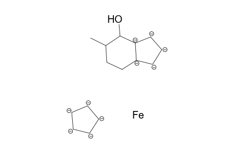 Iron, (.eta.5-2,4-cyclopentadien-1-yl)[(1,2,3,3a,7a-.eta.)-4,5,6,7-tetrahydro-4-hydroxy-5-methyl-1H-inden-1-yl]-, stereoisomer