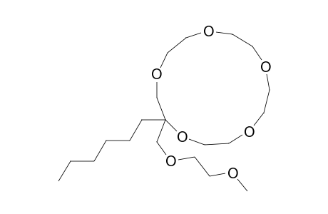 2-Hexyl-2-[(2-methoxyethoxy)methyl]-15-crown-5