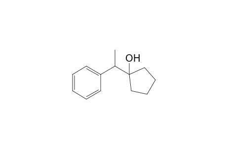 1-(1-Phenylethyl)cyclopentanol
