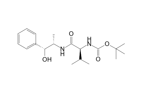 [(S)-1-(1S,2R)-2-Hydroxy-1-methyl-2-phenylethylcarbamoyl)-2-methylpropyl]carbamic acid tert-butyl ester