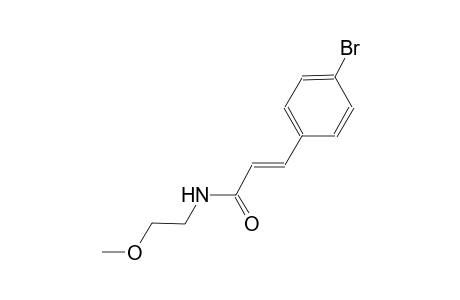 (2E)-3-(4-bromophenyl)-N-(2-methoxyethyl)-2-propenamide