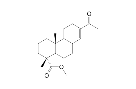 Methyl 13-acetyl-podocarp-13-en-18-oate