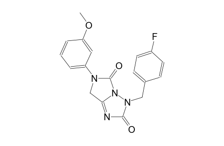 3H-imidazo[1,5-b][1,2,4]triazole-2,5-dione, 3-[(4-fluorophenyl)methyl]-6,7-dihydro-6-(3-methoxyphenyl)-