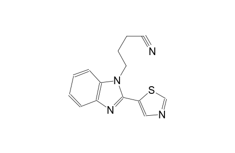 4-[2-(1,3-thiazol-5-yl)-1H-benzimidazol-1-yl]butanenitrile