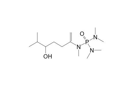 [(5-Hydroxy-6-methyl-hepten-2-yl)]pentamethyl phosphoric triamide