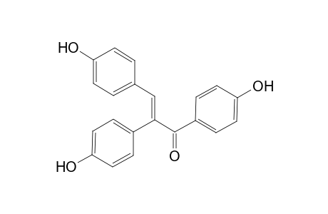 (2E)-1,2,3-Tris(4-hydroxyphenyl)-2-propen-1-one