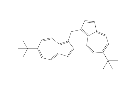 6-tert-Butyl-1-[(6-tert-butyl-1-azulenyl)methyl]azulene