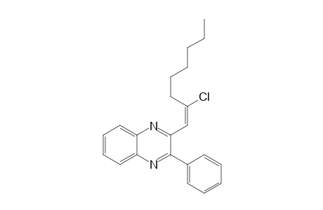 2-(2-Chloro-1-octenyl)-3-phenylquinoxaline