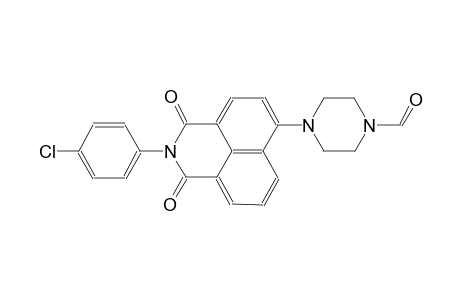 1-piperazinecarboxaldehyde, 4-[2-(4-chlorophenyl)-2,3-dihydro-1,3-dioxo-1H-benz[de]isoquinolin-6-yl]-