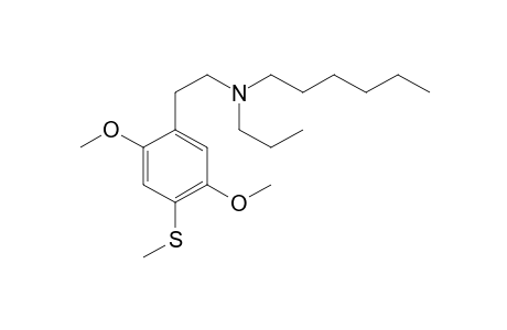 N-Hexyl-N-propyl-2,5-dimethoxy-4-methylthiophenethylamine