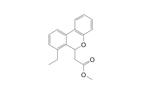 7-ETHYL-6-METHOXYCARBONYLMETHYL-6H-DIBENZOPYRAN