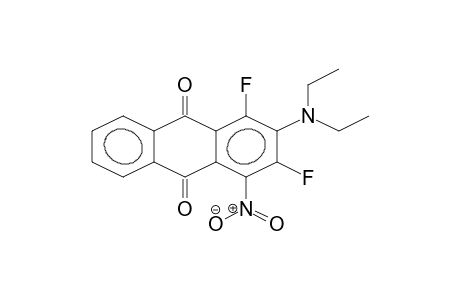 1-NITRO-3-DIETHYLAMINO-2,4-DIFLUOROANTHRAQUINONE