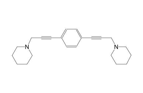 piperidine, 1-[3-[4-[3-(1-piperidinyl)-1-propynyl]phenyl]-2-propynyl]-