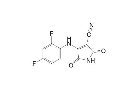 2-cyano-3-(2,4-difluoroanilino)maleimide