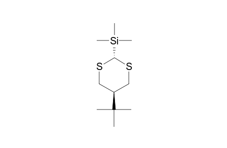 (TRANS)-5-TERT.-BUTYL-2-TRIMETHYLSILYL-1,3-DITHIANE